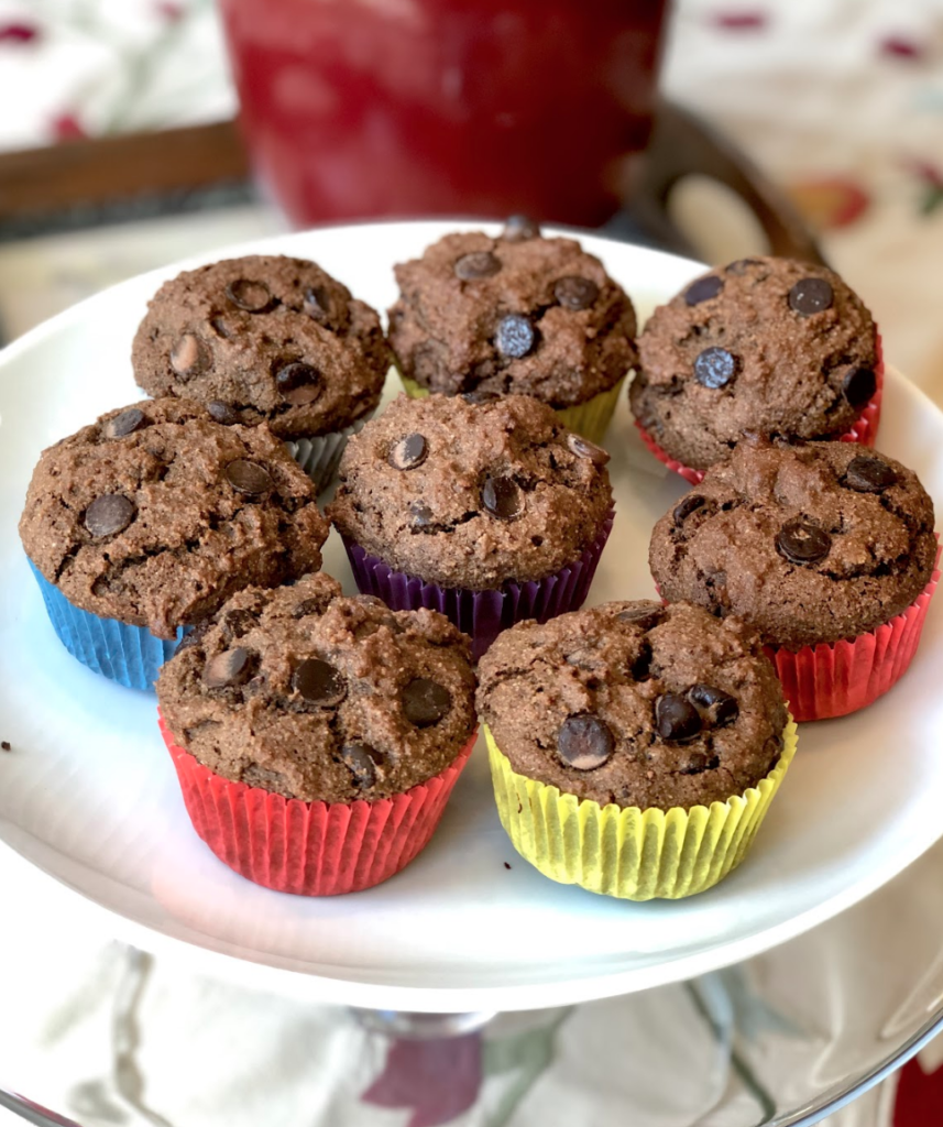 Double Chocolate Chip Muffins