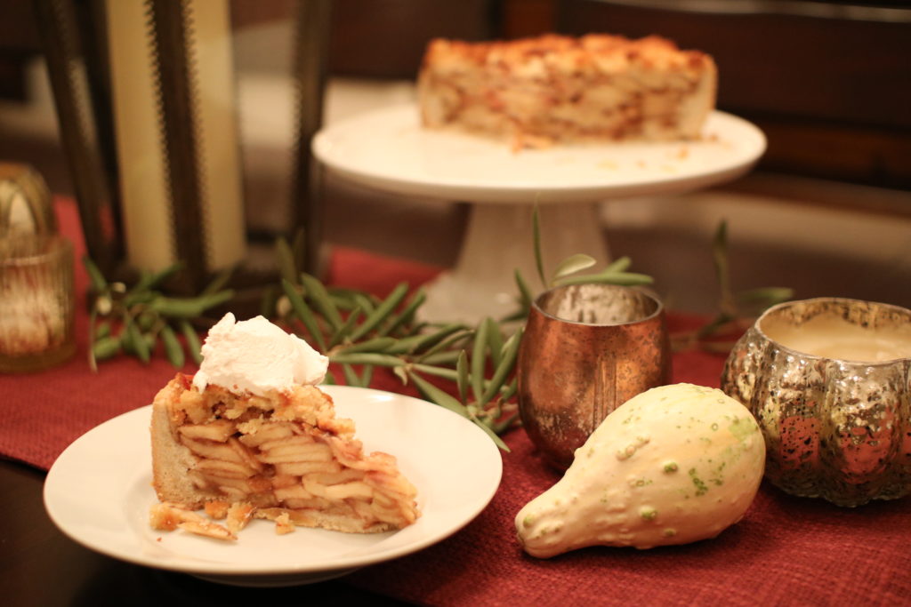 Apple Pie with Streusel Topping