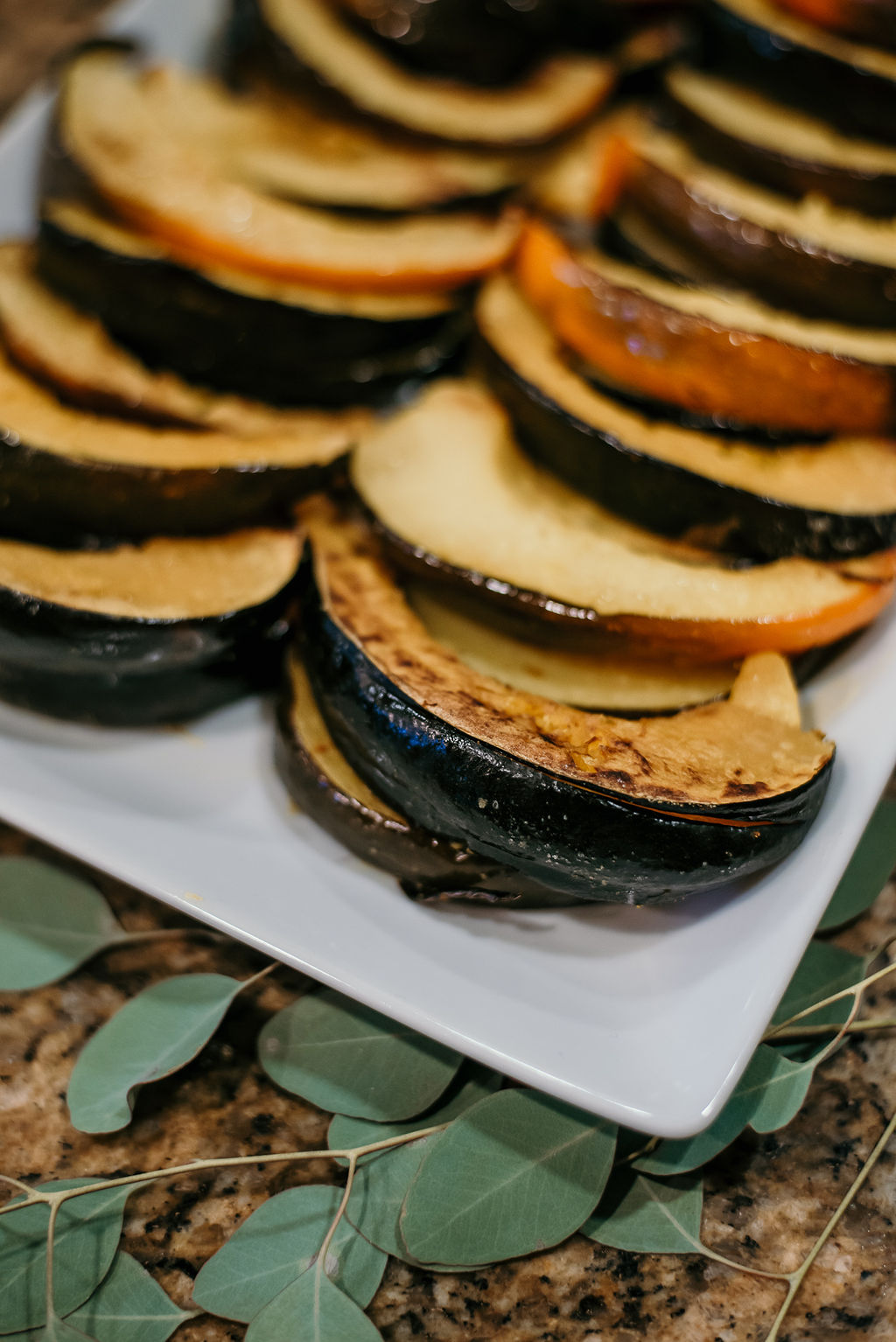 Roasted Acorn Squash - In Good Clean Taste