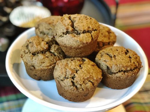 Gingerbread-muffins