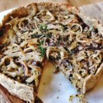 Chestnut, Onion & Mushroom Tart