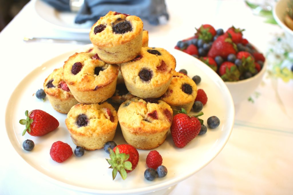 Mixed Berry Muffins - In Good Clean Taste