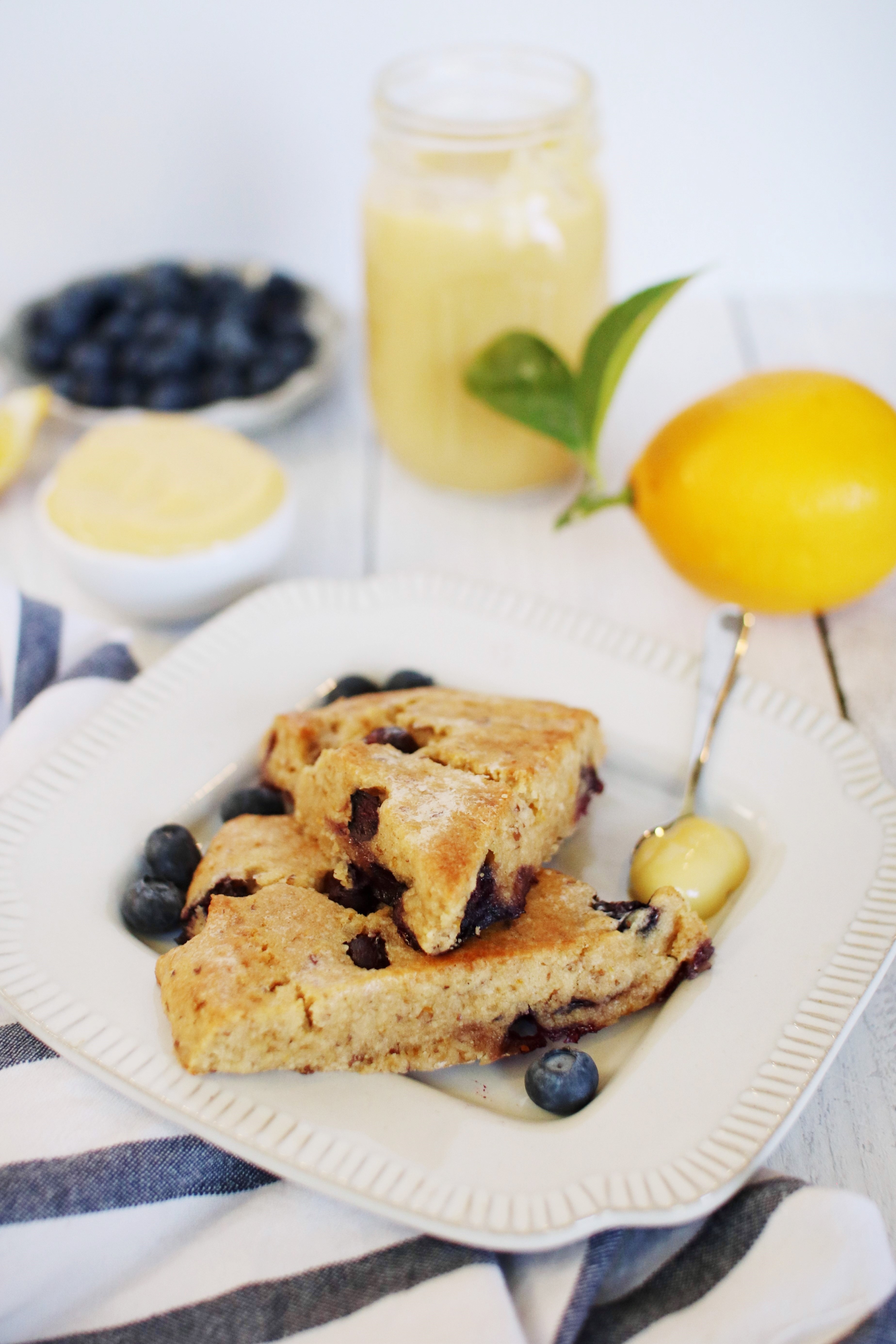 Blueberry- Lemon Scones