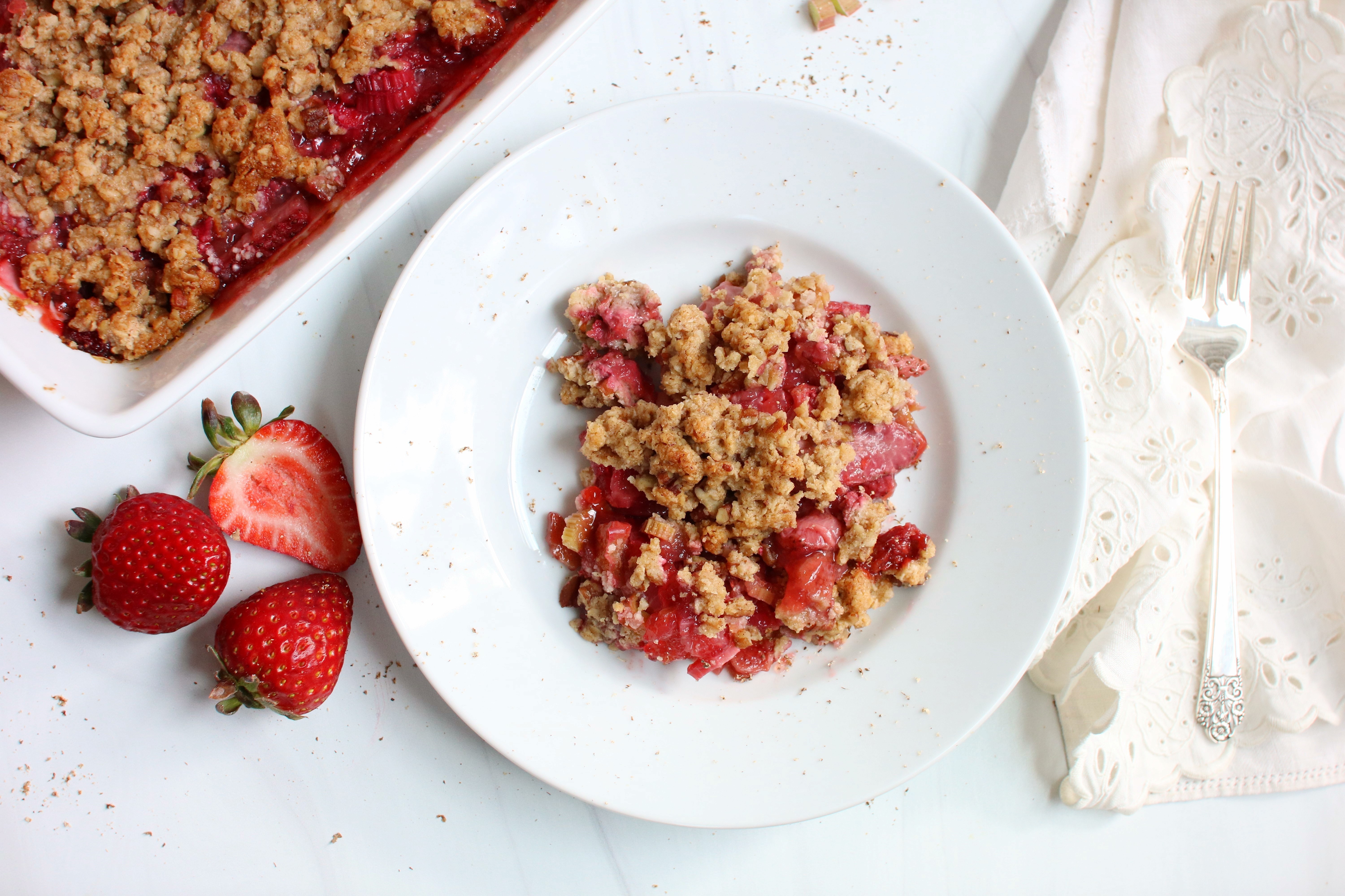 Strawberry_Rhubarb Crisp